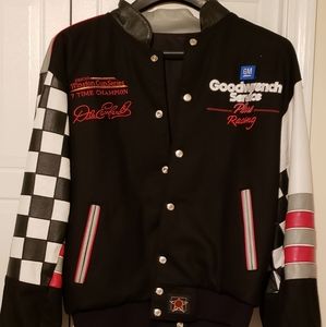 NASCAR~Dale Earnhardt Leather Reversible Jacket